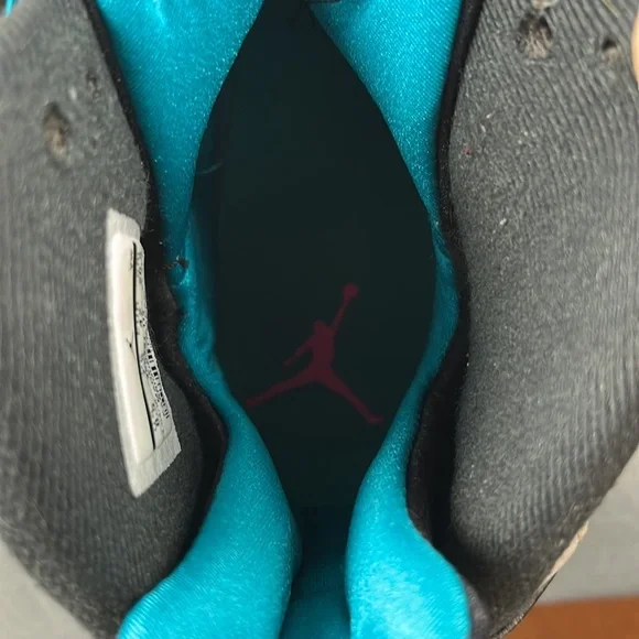 NIKE AIR JORDAN | VIII 8 RETRO South Beach White Turbo Green | Size 8.5 - Picture 8 of 10